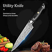 Kitcheniva 5" Kitchen Utility Knife Japanese VG10 Stainless Steel