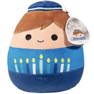 Squishmallow 8" Rafa The Hanukkah Boy - Official KellytoyPlush - Soft and Squishy Stuffed Animal Toy - Great Gift for Kids - Ages 2+. View a larger version of this product image.