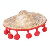 Beistle Party Decorative Sombrero Hair Clip - 12 Pack, (1/Card)