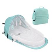 Kitcheniva Portable Baby Travel Bed, Blue
