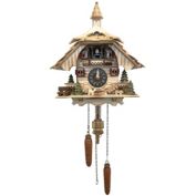Alexander Taron 11" Brown Engstler Battery-Operated Full Size Cuckoo Wall Clock
