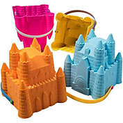 Sand Castle Building Kit, Beach Toys, Beach Bucket, Sand Castle Molds For Kids, Gift Toy