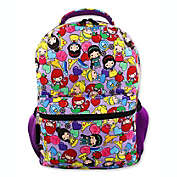 Disney Princess Emoji Girl&#39;s 16 Inch School Backpack Bag