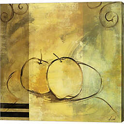 Metaverse Art Apples by Pablo Esteban 24-Inch x 24-Inch Canvas Wall Art