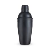 True Ash  18-Ounce Matte Black Cocktail Shaker by True