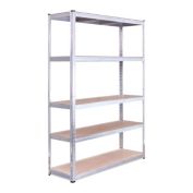 G-Rack Garage Shelving Units - 71" H X 47" L X 16" W - Heavy Duty Racking - Shelves