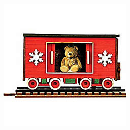 Old World Christmas 80036 Santa's North Pole Express Box Car Ornament