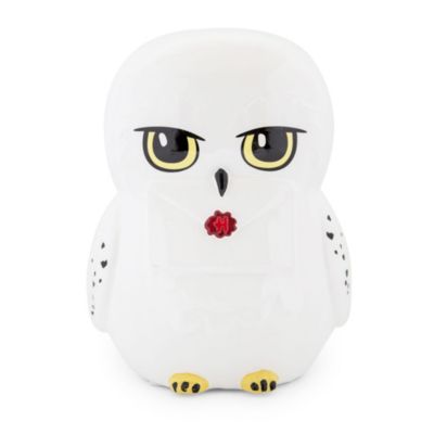 Harry Potter Chibi Hedwig 8-Inch Figural Coin Bank Storage   High-Quality Ceramic With Hand-Painted Details   Coin Jar Storage Box Organizer, Money Holder Case Display   Wizarding World Hogwarts Gifts
