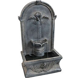 Sunnydaze French-Inspired Reinforced Concrete Indoor/Outdoor Fountain