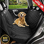 Smilegive Pet Dog  Car Seat Cover Rear BackTravel Waterproof Bench Protector Luxury -Black XH