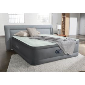 ivation ez-bed air mattress with frame & rolling case