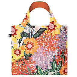 LOQI Artist Pomme Chan Thai Floral Recycled Reusable Shopping Bag