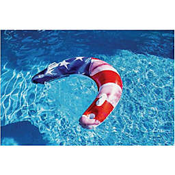 PoolCandy Stars and Stripes Patriotic Inflatable Pool Sun Chair