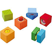 HABA Fun with Sounds Wooden Discovery Blocks with Acoustic Sounds (Made in Germany)