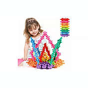 Link 200 Piece Set Interlocking Building Block Stem Educational Creativity Toy for Preschool Kids 3+
