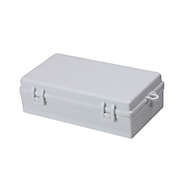 Roman 6" White Rectangular USB Battery Box for LED Lights