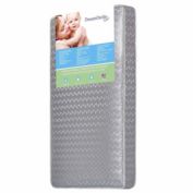 Evolur Dream On Me Superior Slumber 6&quot; 112 Coil Spring Crib And Toddler Bed Mattress - Silver Honeycomb Vinyl Cover