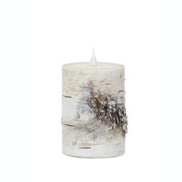 Melrose Home Decorative LED Birch Candle 3.5\