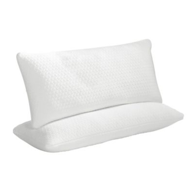 Lazzara Home Comfrey Breathable Shredded Memory Foam King Size Pillow (Set of 2)