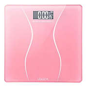 Leadzm 180Kg Slim Waist Pattern Personal Scale in Pink