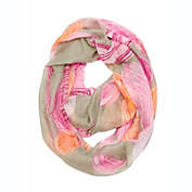 Wrapables Lightweight Fashion Trendy Infinity Scarf / Circles Taupe