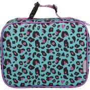 Insulated Durable Lunch Box Sleeve - Reusable Lunch Bag - Securely Cover Your Bento Box, Works with Bentology Bento Box, Bentgo, Kinsho, Yumbox (8"x10"x3") - Cheetah