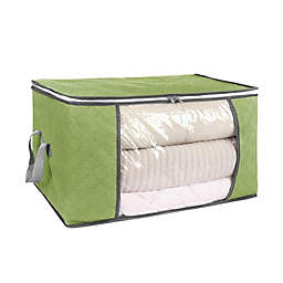 Eeekit 1pcs Foldable Storage Bag Clothes Quilt, Green