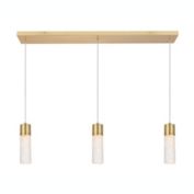 Elegant Lighting Constellation 3 light Gold LED Pendant
