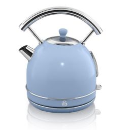 Swan 1.7 Litre Retro Dome Kettle Blue
