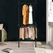 Kitcheniva Heavy Duty Adjustable 2-Tier Garment Rack