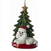 Santa Hat CHRISTMAS TREE Felt Cap w/ Ornaments FREE S&H 
