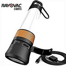 Spectum Rayovac Pathfinder 3-in-1 Rechargeable LED Lantern, Flashlight & Phone Charger