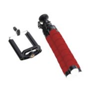 Infinity Merch Octopus Adjustable Tripod Stand in Red