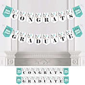 Big Dot of Happiness Medical School Grad - Doctor Graduation Party Bunting Banner - Party Decorations - Congrats Graduate