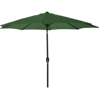 Jordan Manufacturing 9ft Steel Market umbrella Green