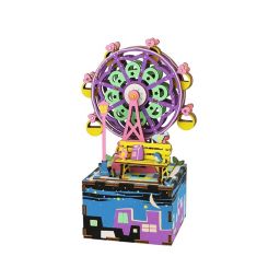 DIY 3D Music Box Puzzle - Ferris Wheel - 69pcs