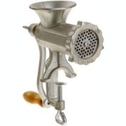 CucinaPro Meat Grinder with Tabletop Clamp & 2 Cutting Disks, Cast Iron Heavy Duty Sausage Maker and Meat Mincer