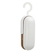 Kitcheniva 2-In-1 Portable Mini Bag Sealer Vacuum Sealers Heat Seal & Cutter Plastic Sealer, Brown