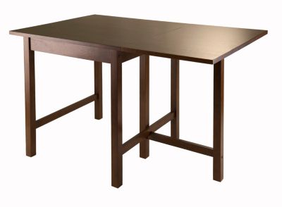 Winsome Wood Home Kitchen Decorative Lynden Drop Leaf Dining Table