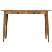 Aritsan Furniture Nordic Style Writing Desk with 2 Drawers