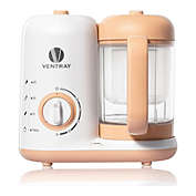 Ventray Baby Food Maker, All-in-one Baby Food Processor, BPA-Free Steamer & Blender, Easy to Clean - Peach
