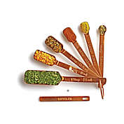 Copper Measuring Spoons Set Of 7 Includes Bonus Leveler, Premium, Rust Proof, Heavy Duty