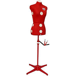 Red Adjustable Dress Form - Small/Medium
