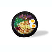 Ramen Bowl Fleece Throw Blanket   Large Soft Throw Blanket   Ramen Bowl Fleece Blankets And Throws And Throws   Officially Licensed Ramen Noodle Throw Blankets   Measures 60 Inches In Diameter