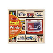 Melissa And Doug Wooden Vehicles Stamp Set