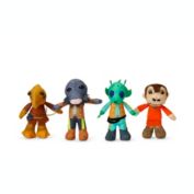 Stuffed Star Wars Mini Plushies - 4-Inch Mos Eisley Cantina Villains Doll Pack - Memorable Movie Villains - Toys for Toddlers, Kids, and Adults - Licensed Disney Item