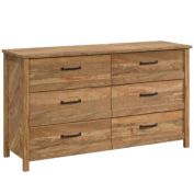 HomeSquare 3Pieces Bedroom Set with Dresser  in Sindoori Mango