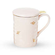 Pinky Up (Accessories) Annette Honeycomb Ceramic Tea Mug & Infuser