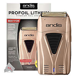 Andis 17220 Professional Profoil Lithium Titanium Foil Cordless Shaver Copper / Rose Gold