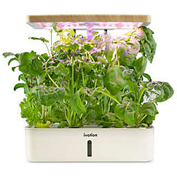 Ivation 12-Pod Hydroponics Growing System W/ Grow Light, Indoor Greenhouse for Plants, Herbs & More